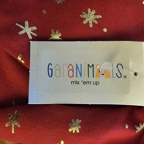 Granimals. Girls Holiday Dress. Red with Gold. Sizes: 18 months, 2T & 3T. NWT. - Picture 7 of 10
